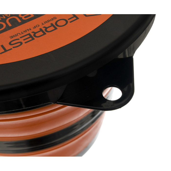 Відро силіконове з кришкою Forrest Folding Bucket Orange with cover 5л