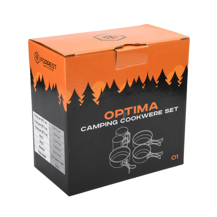 Набор посуды Forrest Optima Camping Cookwere Set SS 01