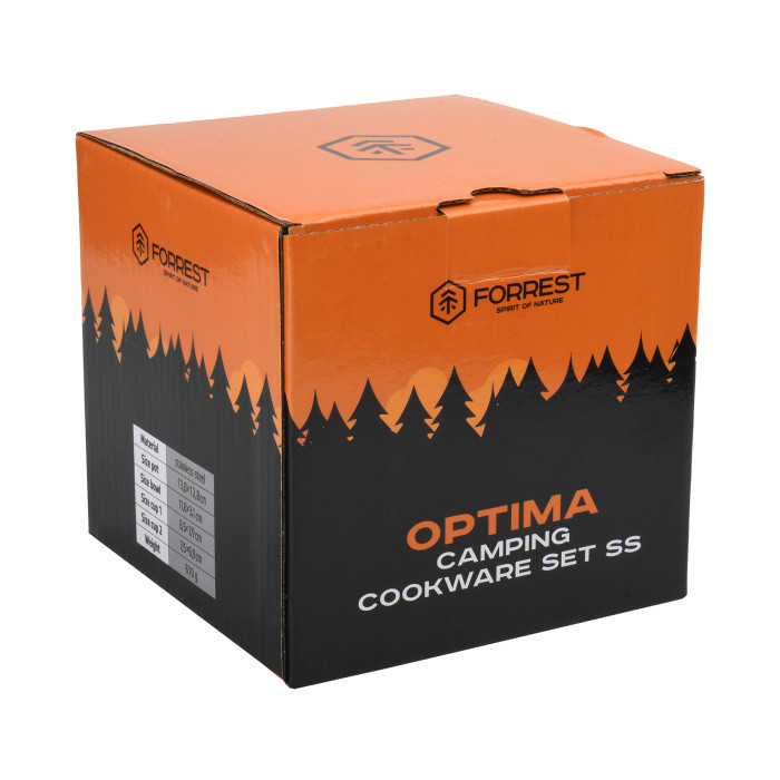 Набор посуды Forrest Optima Camping Cookwere Set SS 02