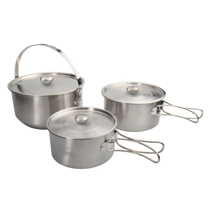 Набор посуды Forrest Optima Camping Cookwere Set SS 03