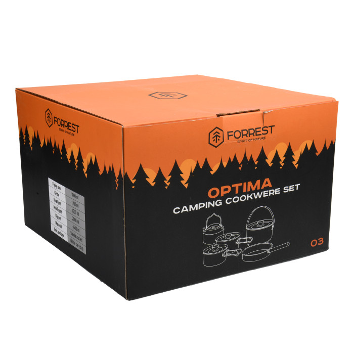 Набор посуды Forrest Optima Camping Cookwere Set SS 03