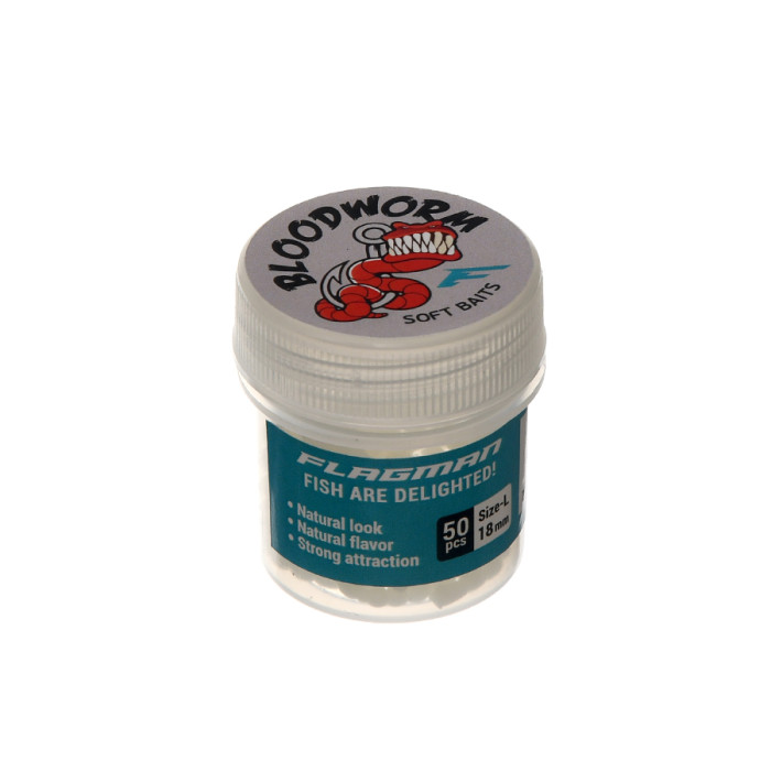 Черв`як Flagman Blood Worm White