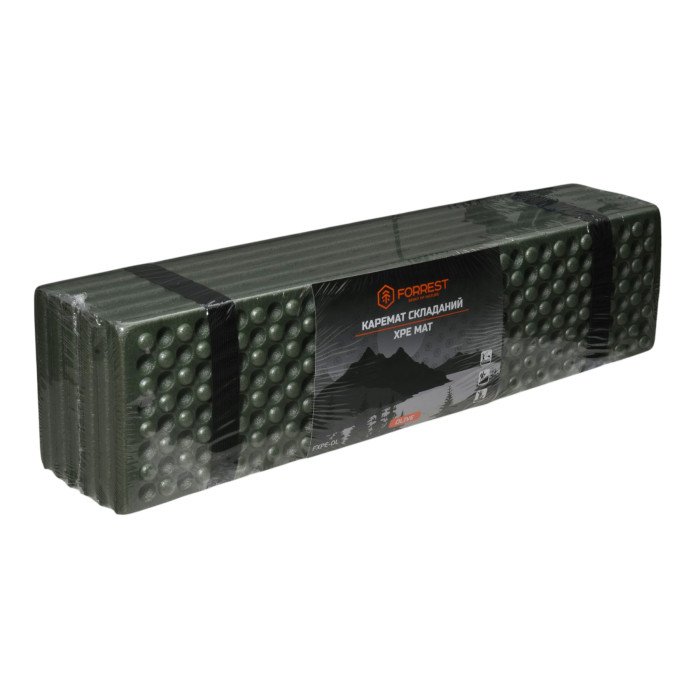 Складной каремат Forrest XPE Mat Olive 180x60x2см