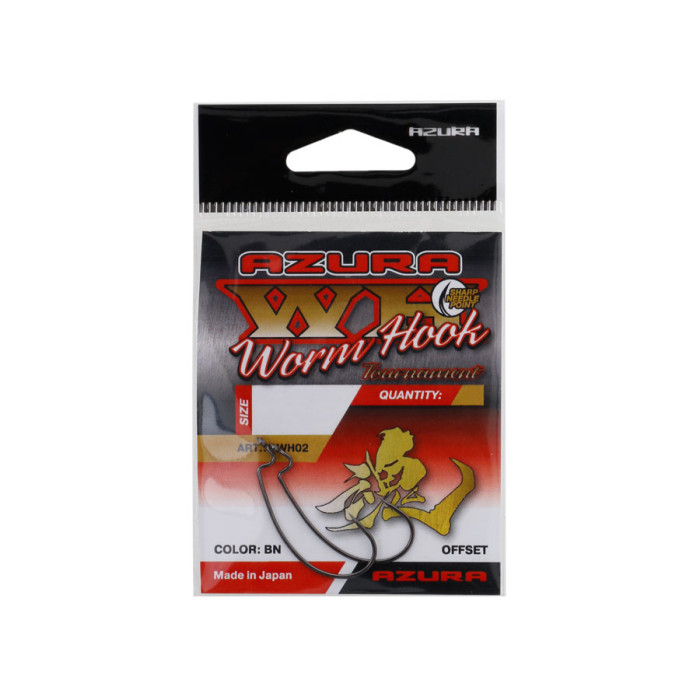 Гачки Azura Tournament Worm Hook №1/0