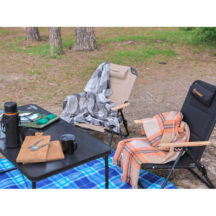 Крісло розкладне Forrest Optima+ Folding Comfort Chair Beige XL
