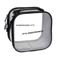 Сумка для хранения Flagman EVA Gray Woven Bag With Two Transparent Covers L 24x24x15см
