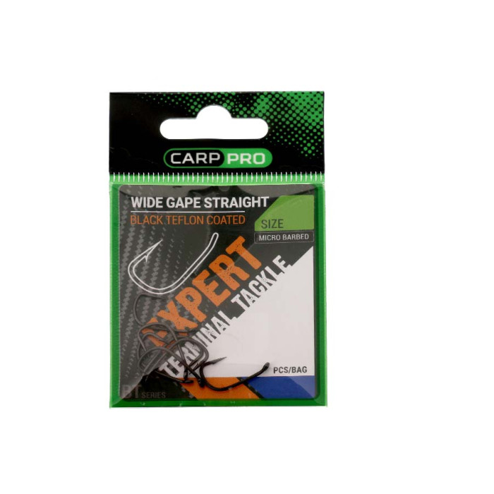 Крючки Carp Pro Wide Gape Straight BT Series №6