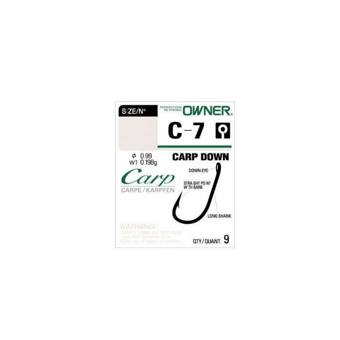 Гачки Owner Carp Down C7-53267 №8