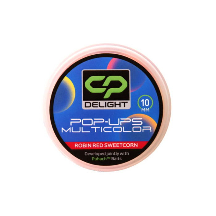 Бойли Carp Pro Delight Multicolor Pop Ups 12мм Sweetcorn Krill