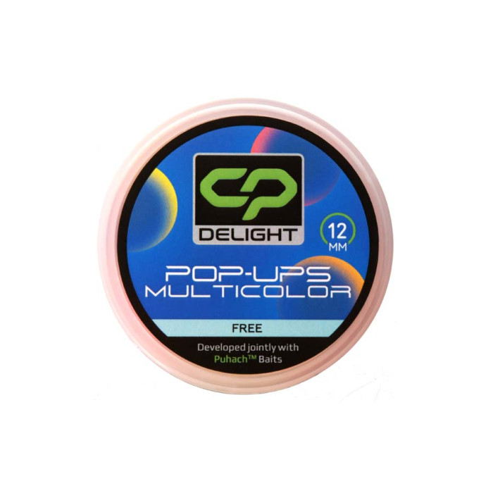 Бойлы Carp Pro Delight Multicolor Pop Ups 12мм Free