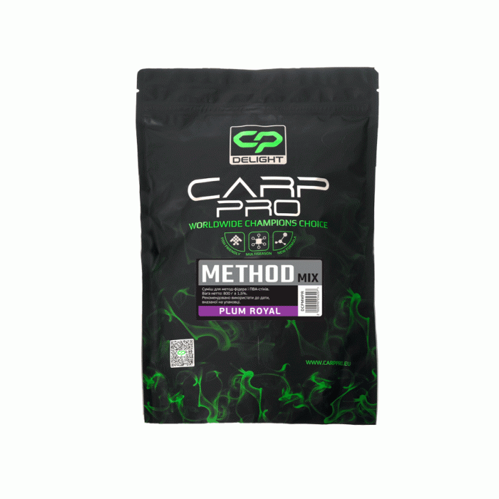 Прикормка Carp Pro Delight Method Mix Plum Royal