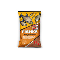 Прикормка Fishka Короп Полуниця XXL 1кг