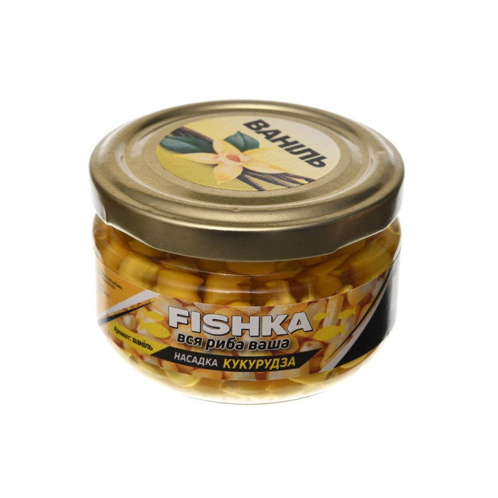 Насадка Fishka Кукурудза 100мл ваніль