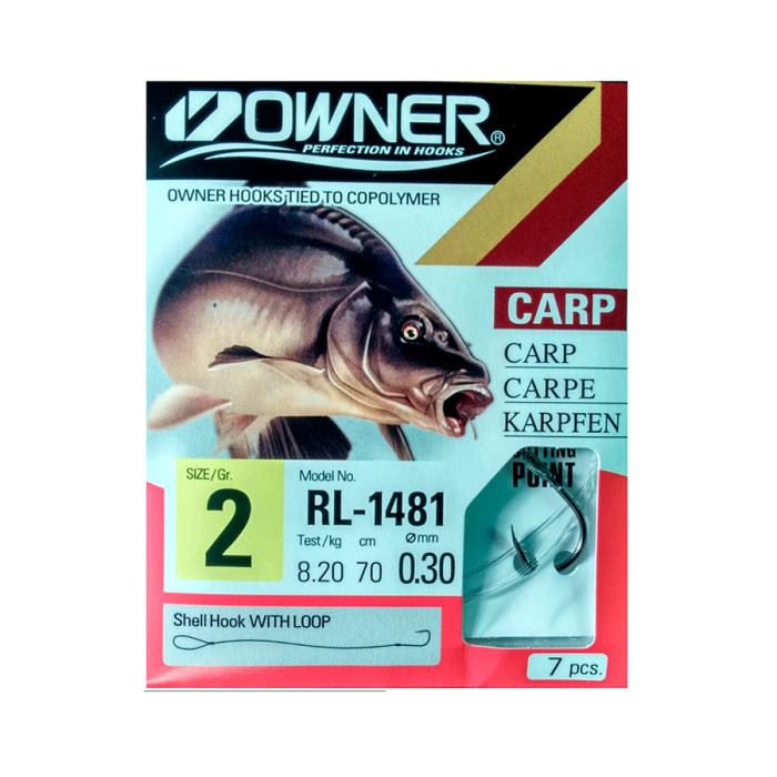 Гачки з повідцем Owner RL-1481 №2