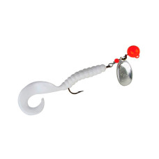 Блешня Mepps Spinflex 17г Orange/Silver/White