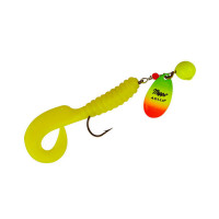Блесна Mepps Spinflex 17г Chartreuse/Tiger/Yellow
