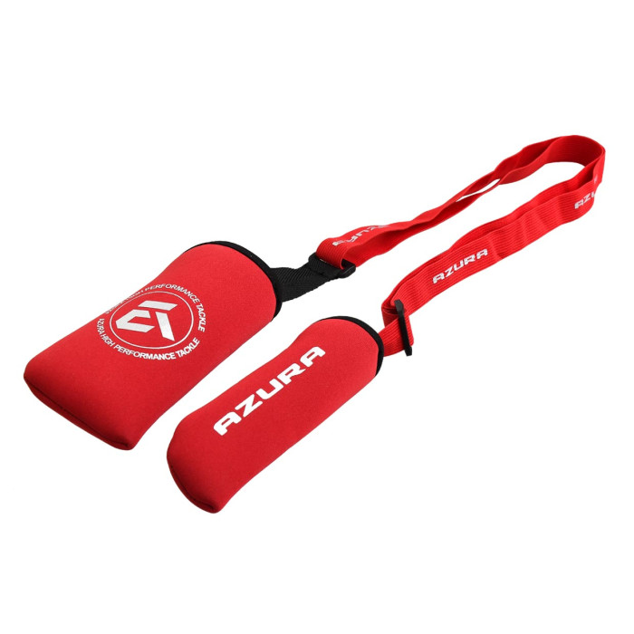 Чехол Azura Neopren Rod Holder Red M