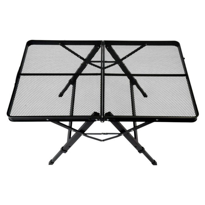 Стол Forrest Camper WanderTop Black 90x60x67см