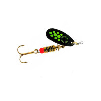 Блешня Mepps Black Fury Black/Green 8г