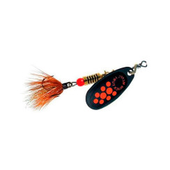 Блешня Mepps Black Fury MCH Black/Orange 9г