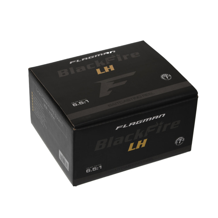 Мультиплікаторна котушка Flagman '24 BlackFire Baitcast LH