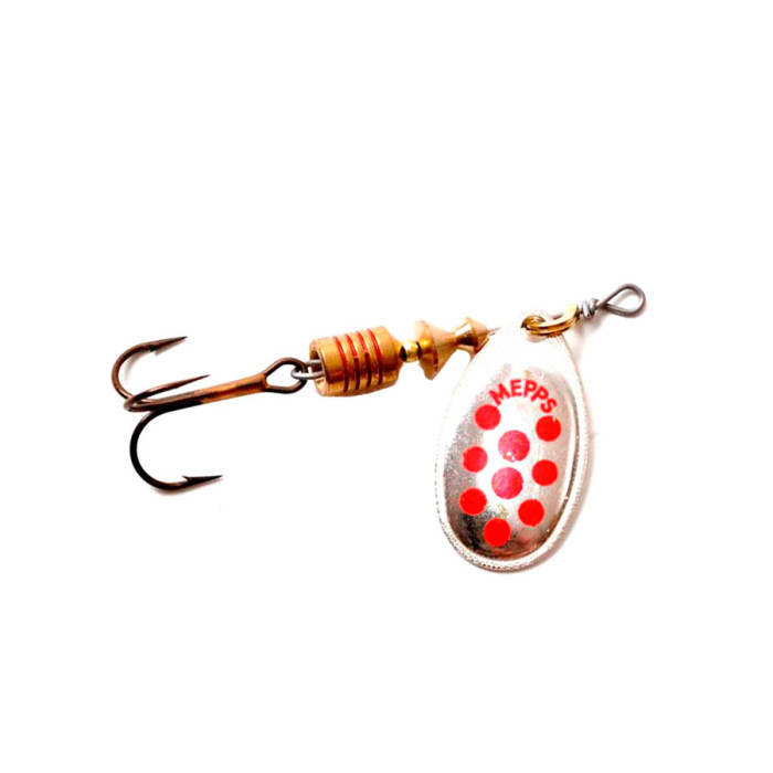 Блешня Mepps Aglia Decoree Silver/Red 3.5г