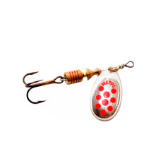 Блешня Mepps Aglia Decoree Silver/Red 6.5г