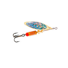 Блешня Mepps Aglia Longue Rainbow Gold 11.5г