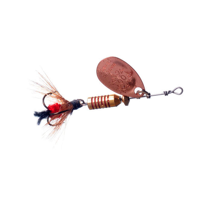 Блешня Mepps Aglia Mouche Gold/Red Fly 3.5г