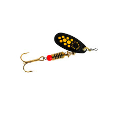 Блешня Mepps Black Fury Black/Yellow 6.5г