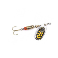 Блешня Mepps Black Fury Silver/Yellow 8г