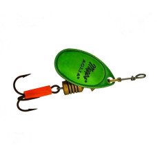 Блешня Mepps Aglia Platium Gold/Green №1 3.5г