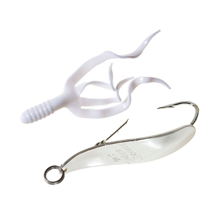 Блешня Mepps Timber Doodle 8г Silver/White