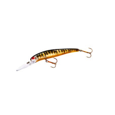 Воблер Bomber 25 Deep Long A 11.4см 21г Gold Prism Black Back and Bars Orange Belly