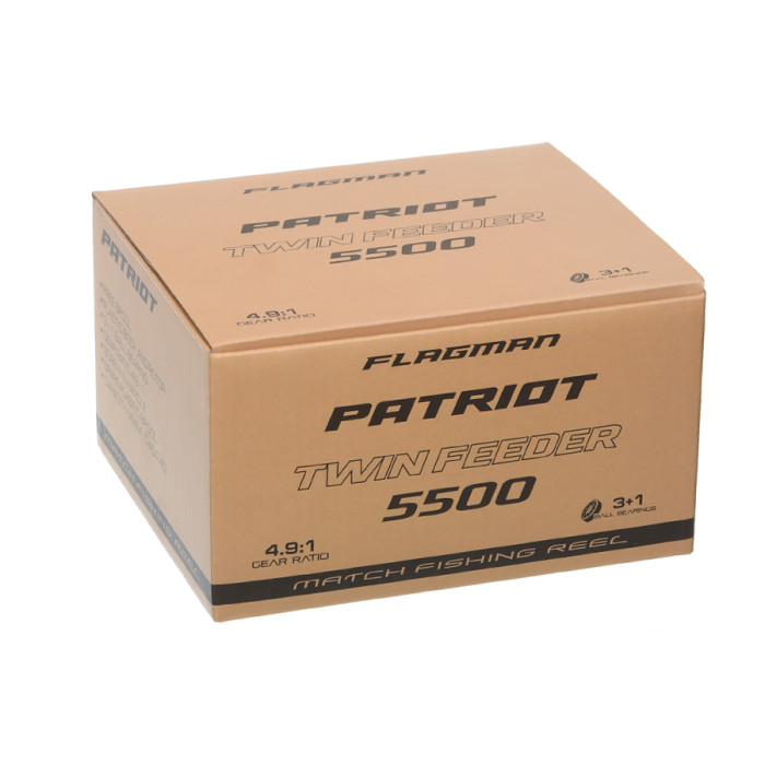 Котушка фідерна Flagman Patriot Twin Feeder 5500 FS