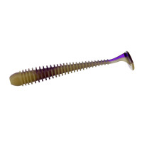 Віброхвіст Flagman Mystic Fish 4'' #0527 Violet/Lime Chartreuse