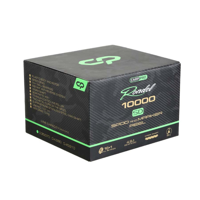 Катушка Carp Pro Rondel 10000 SD Spod/Marker New