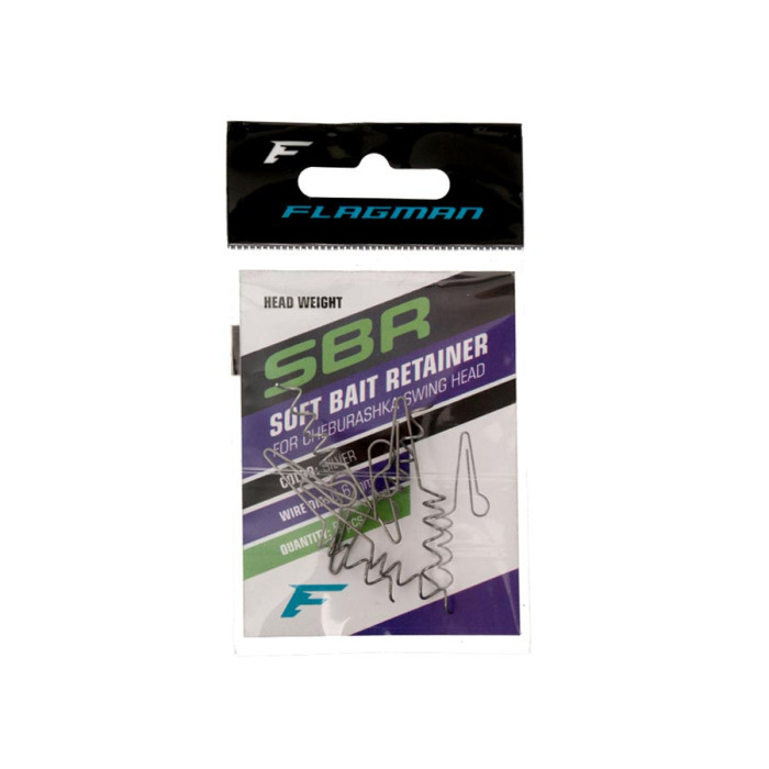 Скоба-штопор Flagman Soft Bait Retainer для разборного грузила 0.6мм 6-12г