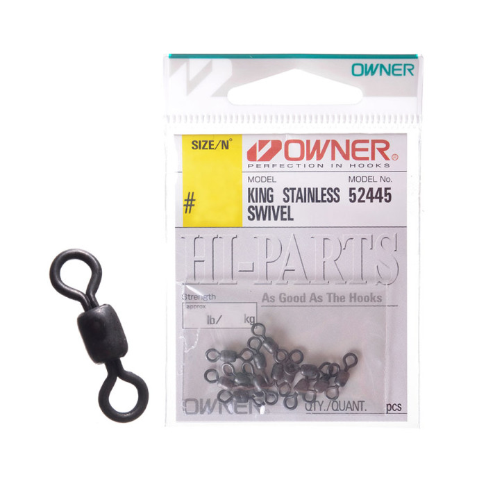 Вертлюг Owner King Stainless Swivel (KS-11) № 8