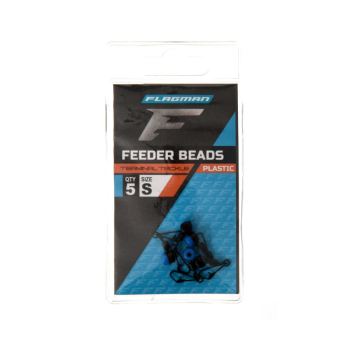 Фiдерні ковзаючі вертлюги Flagman Feeder Plastic Beads S
