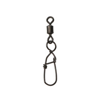 Фідерна застібка з вертлюгом Flagman Feeder German Snap Link Swivels L