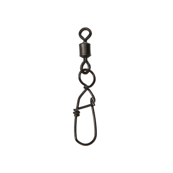 Фідерна застібка з вертлюгом Flagman Feeder German Snap Link Swivels L