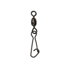 Фідерна застібка з вертлюгом Flagman Feeder Hooked Snap Link Swivels M