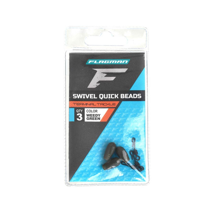 Бусини зі швидкозмінним вертлюгом Flagman Swivel Quick Beads