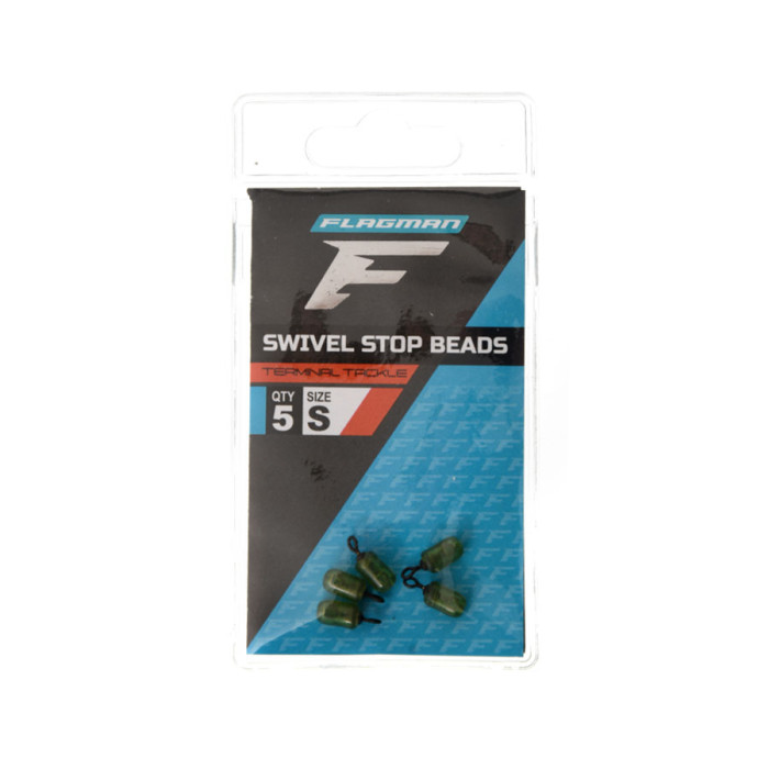 Бусина вiдбiйна з вертлюгом Flagman Swivel Stop Beads S
