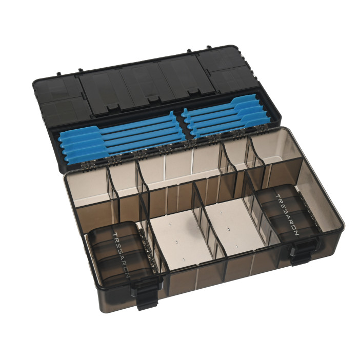 Коробка з магнітними мотовилами Flagman Tregaron Tackle Box with Rig Sticks 30x20x7.5см