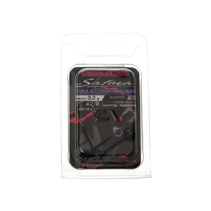 Джиг-голівка Azura Safina Tungsten Ball Jig Head 3.2г #2/0