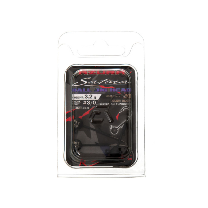 Джиг-голівка Azura Safina Tungsten Ball Jig Head 3.2г #3/0