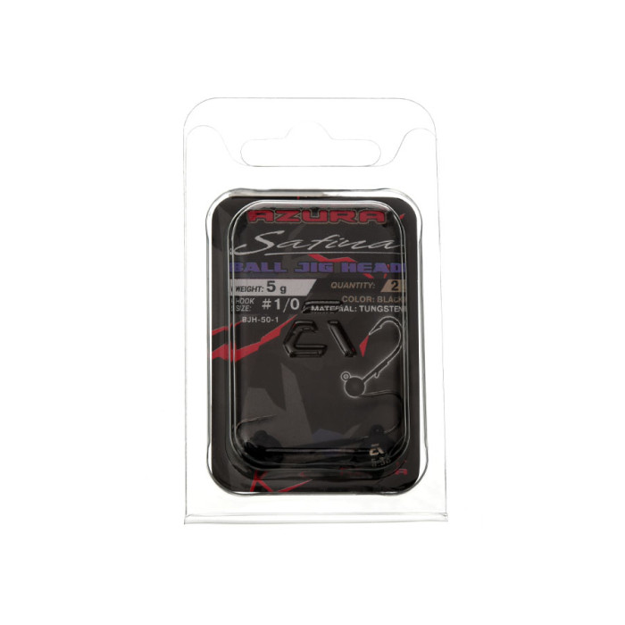 Джиг-голівка Azura Safina Tungsten Ball Jig Head 5г #1/0