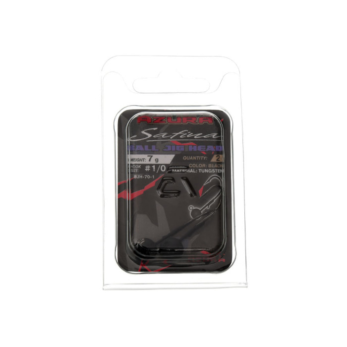 Джиг-голівка Azura Safina Tungsten Ball Jig Head 7г #1/0